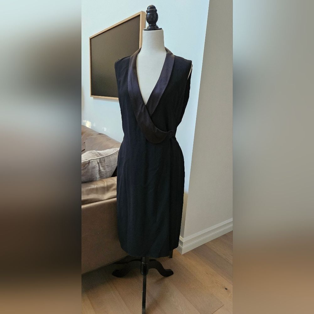 Iceberge Italy Elegant Black Dress